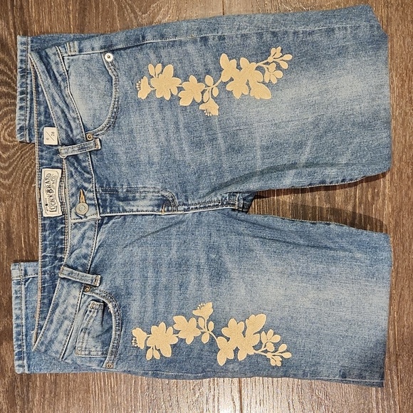 ❤️ LUCKY BRAND EMBROIDERED LOLITA SKINNY JEANS, 6 (28) - Picture 1 of 9